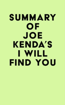 Summary of Joe Kenda's I Will Find You