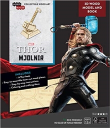IncrediBuilds: Marvel: Avengers: Thor 3D Wood Model and Book, Kit Book IncrediBuilds: Marvel: Avengers: Thor 3D Wood Model and Book, Kit Book