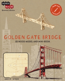 IncrediBuilds Monument Collection: Golden Gate Bridge, Kit Book IncrediBuilds Monument Collection: Golden Gate Bridge, Kit Book