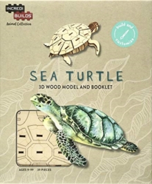 IncrediBuilds Animal Collection: Sea Turtle, Kit Book IncrediBuilds Animal Collection: Sea Turtle, Kit Book