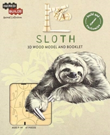 IncrediBuilds Animal Collection: Sloth, Kit Book IncrediBuilds Animal Collection: Sloth, Kit Book
