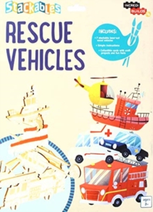IncrediBuilds Jr.: Stackables: Rescue Vehicles, Kit Book IncrediBuilds Jr.: Stackables: Rescue Vehicles, Kit Book