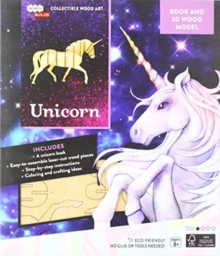 IncrediBuilds: Unicorn Book and 3D Wood Model, Kit Book IncrediBuilds: Unicorn Book and 3D Wood Model, Kit Book