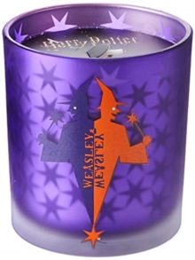 Harry Potter: Weasleys' Wizard Wheezes Glass Candle, Other printed item Book Harry Potter: Weasleys' Wizard Wheezes Glass Candle, Other printed item Book