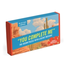 You Complete Me Message Puzzle, Jigsaw Book You Complete Me Message Puzzle, Jigsaw Book