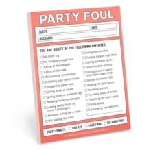 Knock Knock Party Foul Nifty Note, Stickers Book Knock Knock Party Foul Nifty Note, Stickers Book