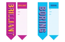 Knock Knock Boring/Brilliant 2-in-1 Bookmark Pads, Bookmark Book Knock Knock Boring/Brilliant 2-in-1 Bookmark Pads, Bookmark Book