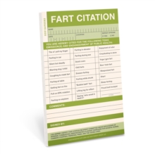 Knock Knock Fart Sticky Citation Pad