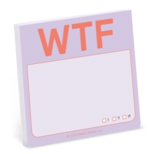 Knock Knock WTF Sticky Notes (Pastel Edition)