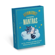 Knock Knock Affirmators! Mantras (Evening) Card Deck, 40 Cards