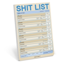 Knock Knock Shit List Pad (Pastel Version)