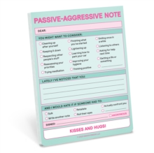 Knock Knock Passive Aggressive Nifty Note (Pastel Version)