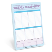 Knock Knock Weekly Shop-Hop Pad with Magnet (Pastel Version)