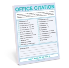 Knock Knock Office Citation Nifty Note (Pastel Version)