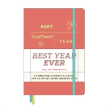 Knock Knock Best Year Ever Large Hardcover Planner