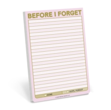 Knock Knock Before I Forget Great Big Stickies