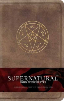Supernatural: John Winchester Hardcover Ruled Journal, Hardback Book Supernatural: John Winchester Hardcover Ruled Journal, Hardback Book