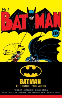 DC Comics: Batman Through the Ages Pocket Notebook Collection. Set of 3, Notebook / blank book Book DC Comics: Batman Through the Ages Pocket Notebook Collection. Set of 3, Notebook / blank book Book