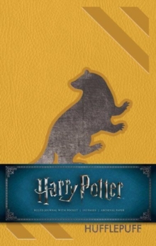 Harry Potter Hufflepuff Hardcover Ruled Journal : Redesign, Notebook / blank book Book Harry Potter Hufflepuff Hardcover Ruled Journal : Redesign, Notebook / blank book Book
