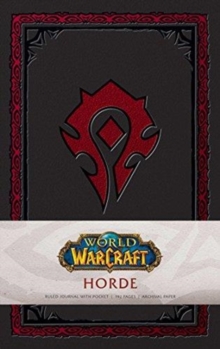 World of Warcraft: Horde Hardcover Ruled Journal. Redesign, Notebook / blank book Book World of Warcraft: Horde Hardcover Ruled Journal. Redesign, Notebook / blank book Book