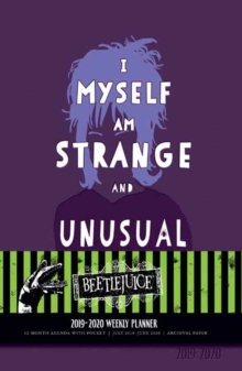 Beetlejuice 2019-2020 Weekly Planner, Diary Book Beetlejuice 2019-2020 Weekly Planner, Diary Book