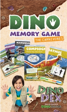 Dino Memory Game: The Carnivores : (Dinosaurs for Kids, Memory Card Game for Kids, Fossils, Prehistoric)