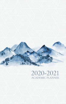 Academic Planner - With Hijri Dates : Watercolour Mountains