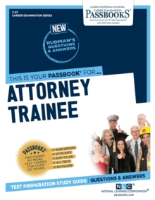 Attorney Trainee, Paperback / softback Book Attorney Trainee, Paperback / softback Book