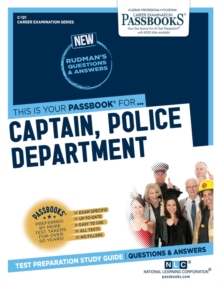 Captain, Police Department, Paperback / softback Book Captain, Police Department, Paperback / softback Book