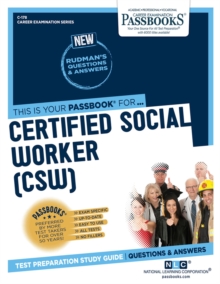 Certified Social Worker (CSW), Paperback / softback Book Certified Social Worker (CSW), Paperback / softback Book