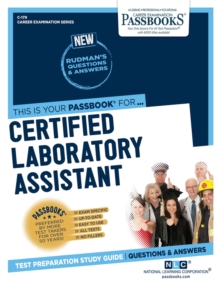 Certified Laboratory Assistant, Paperback / softback Book Certified Laboratory Assistant, Paperback / softback Book