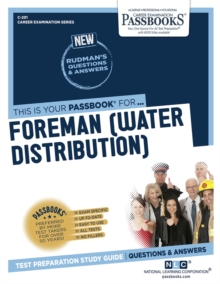 Foreman (Water Distribution), Paperback / softback Book Foreman (Water Distribution), Paperback / softback Book