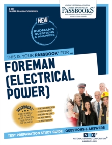 Foreman (Electrical Power), Paperback / softback Book Foreman (Electrical Power), Paperback / softback Book