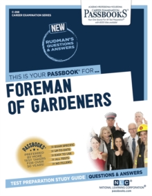Foreman of Gardeners, Paperback / softback Book Foreman of Gardeners, Paperback / softback Book