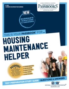 Housing Maintenance Helper, Paperback / softback Book Housing Maintenance Helper, Paperback / softback Book