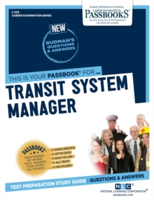 Transit System Manager, Paperback / softback Book Transit System Manager, Paperback / softback Book