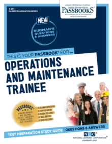 Operations and Maintenance Trainee, Paperback / softback Book Operations and Maintenance Trainee, Paperback / softback Book