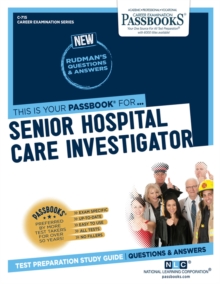 Senior Hospital Care Investigator, Paperback / softback Book Senior Hospital Care Investigator, Paperback / softback Book