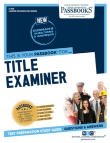 Title Examiner, Paperback / softback Book Title Examiner, Paperback / softback Book