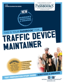 Traffic Device Maintainer, Paperback / softback Book Traffic Device Maintainer, Paperback / softback Book