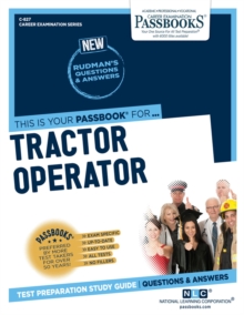 Tractor Operator, Paperback / softback Book Tractor Operator, Paperback / softback Book