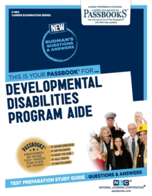 Developmental Disabilities Program Aide, Paperback / softback Book Developmental Disabilities Program Aide, Paperback / softback Book