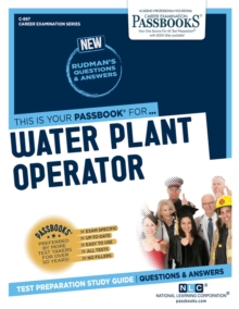 Water Plant Operator, Paperback / softback Book Water Plant Operator, Paperback / softback Book