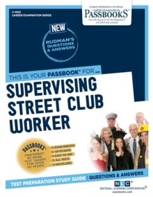 Supervising Street Club Worker, Paperback / softback Book Supervising Street Club Worker, Paperback / softback Book