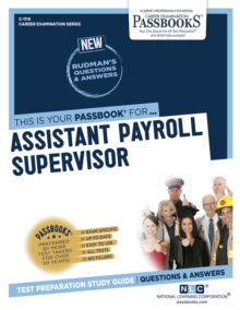 Assistant Payroll Supervisor, Paperback / softback Book Assistant Payroll Supervisor, Paperback / softback Book