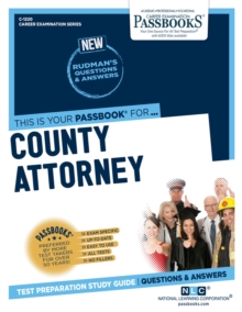 County Attorney, Paperback / softback Book County Attorney, Paperback / softback Book