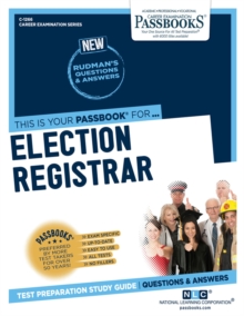 Election Registrar, Paperback / softback Book Election Registrar, Paperback / softback Book