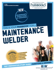 Maintenance Welder, Paperback / softback Book Maintenance Welder, Paperback / softback Book