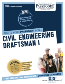 Civil Engineering Draftsman I, Paperback / softback Book Civil Engineering Draftsman I, Paperback / softback Book