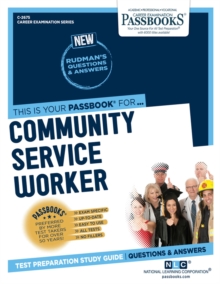 Community Service Worker, Paperback / softback Book Community Service Worker, Paperback / softback Book